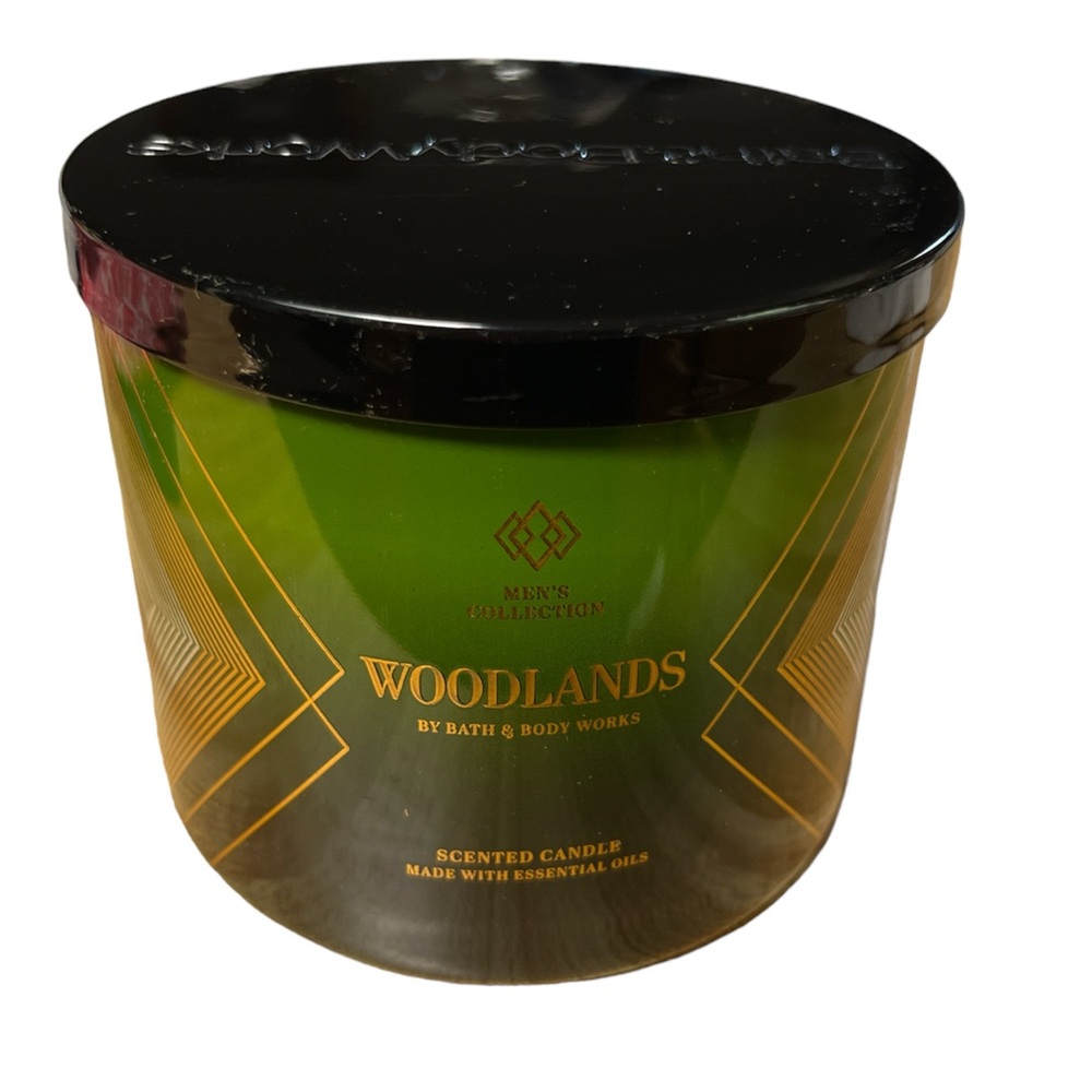 Bath & Body Works Woodlands 3-Wick Candle